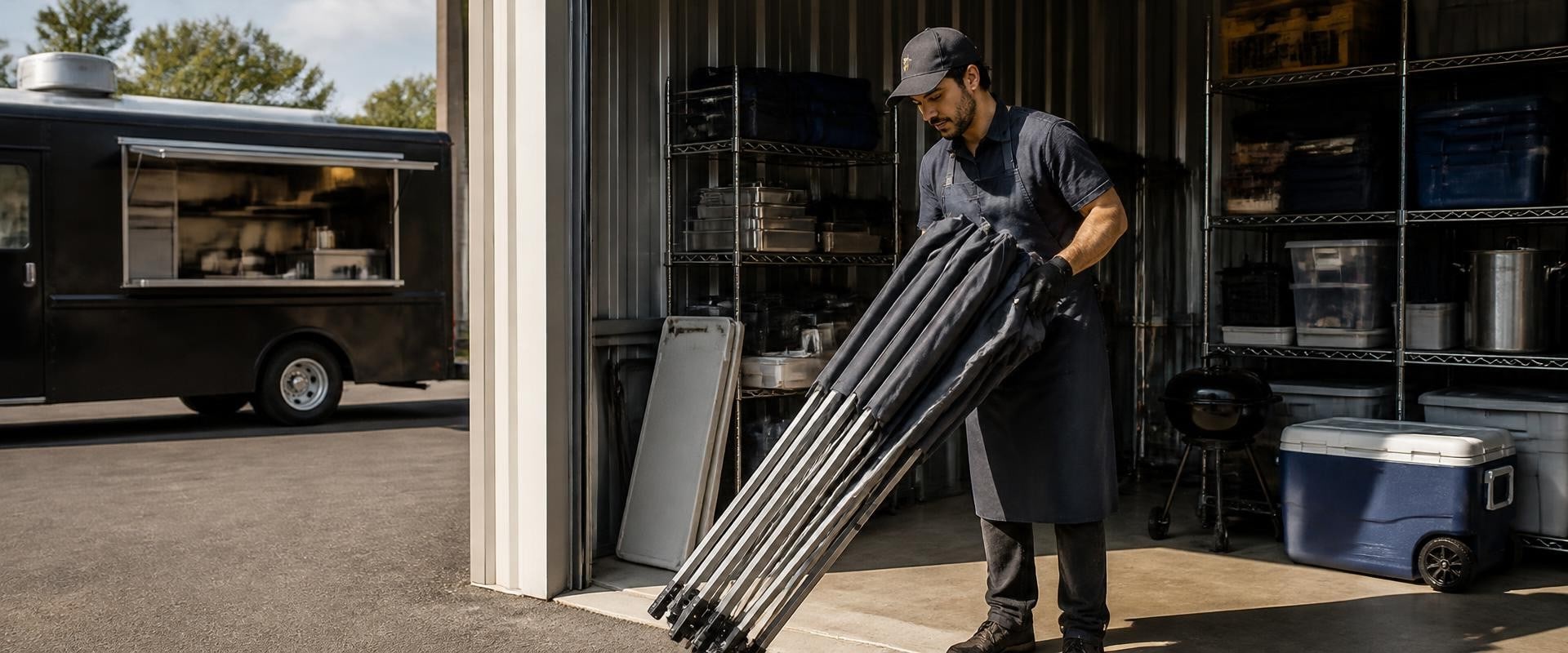 The Role of a Self Storage Facility in Organizing Seasonal Equipment for Mobile Food Vendors
